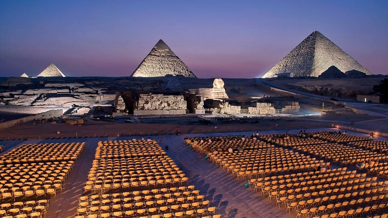 Sound & Light Show at Pyramids Area